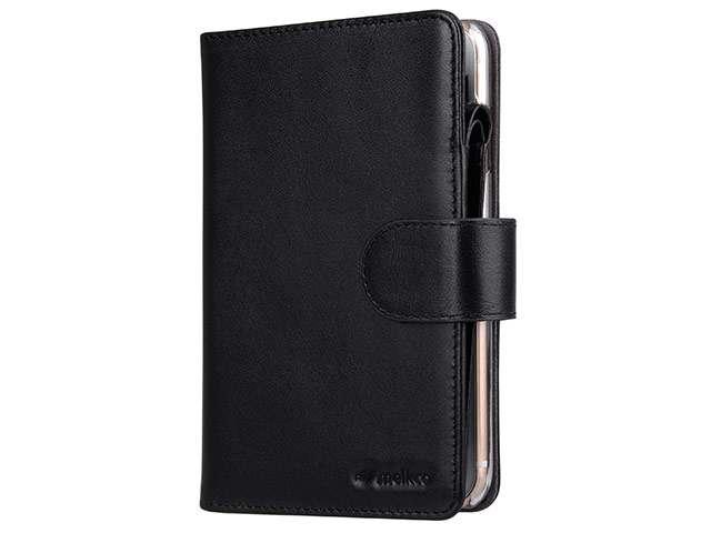 Чехол Melkco Premium B-Wallet Book Type для Apple iPhone 7 plus (черный, кожаный)