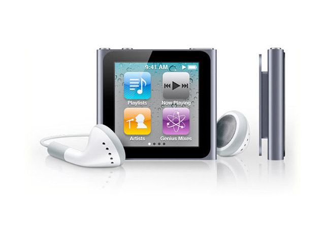 Apple iPod nano 8Gb (6th gen) (графитовый)