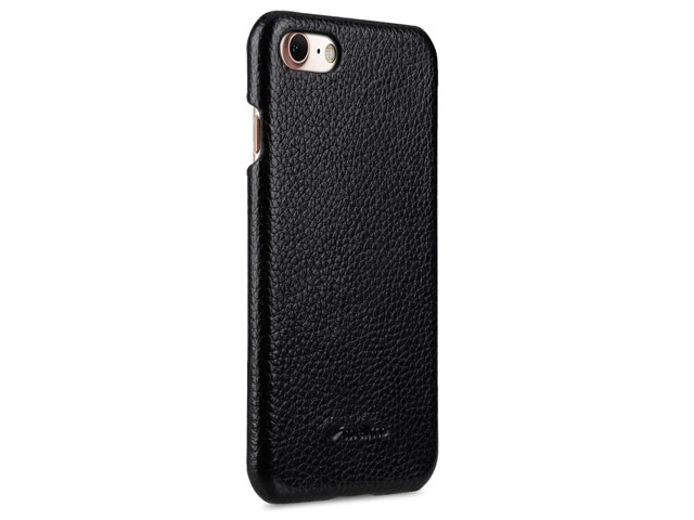 Чехол Melkco Premium Snap Cover для Apple iPhone 7 (черный, кожаный)