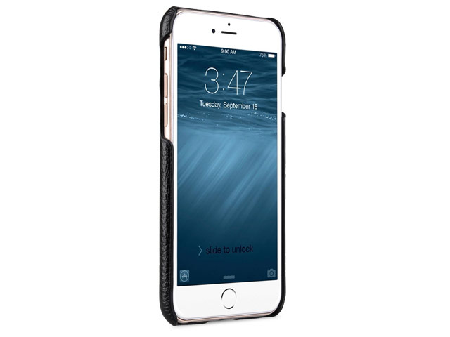 Чехол Melkco Premium Snap Cover для Apple iPhone 7 (черный, кожаный)
