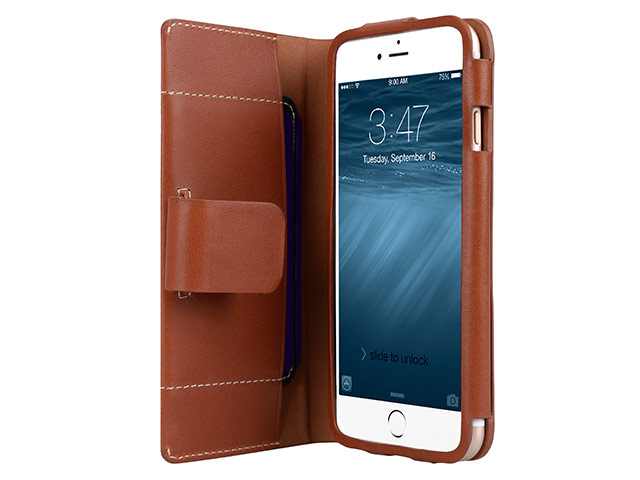 Чехол Melkco Premium Tera Cotto Case для Apple iPhone 7 (коричневый, кожаный)