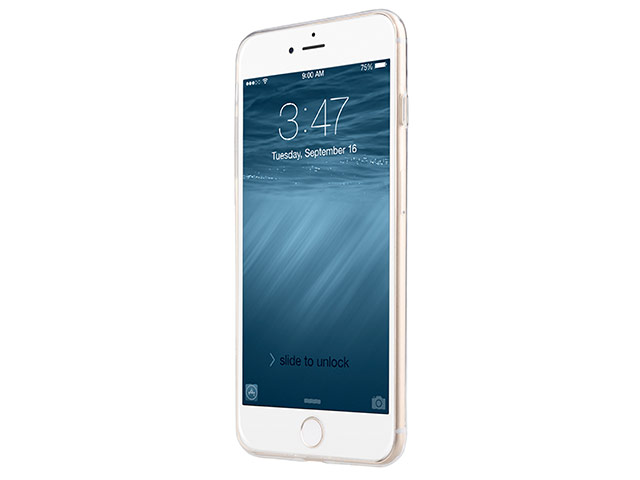 Чехол Melkco Air Superslim case для Apple iPhone 7 plus (прозрачный, гелевый)