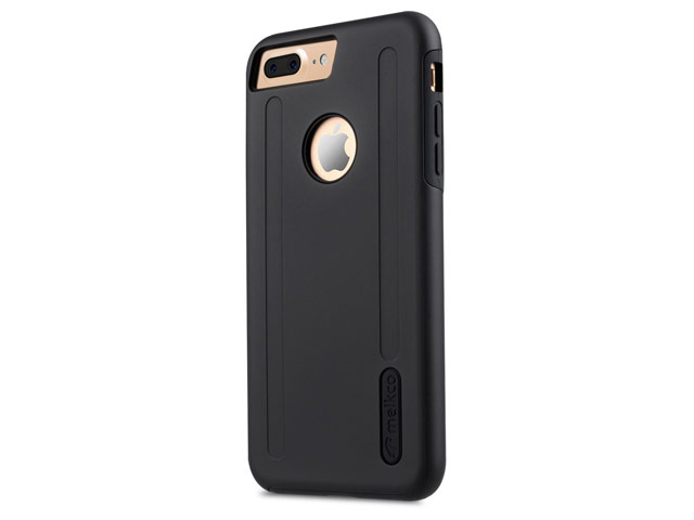 Чехол Melkco Kubalt case для Apple iPhone 7 plus (черный, пластиковый)