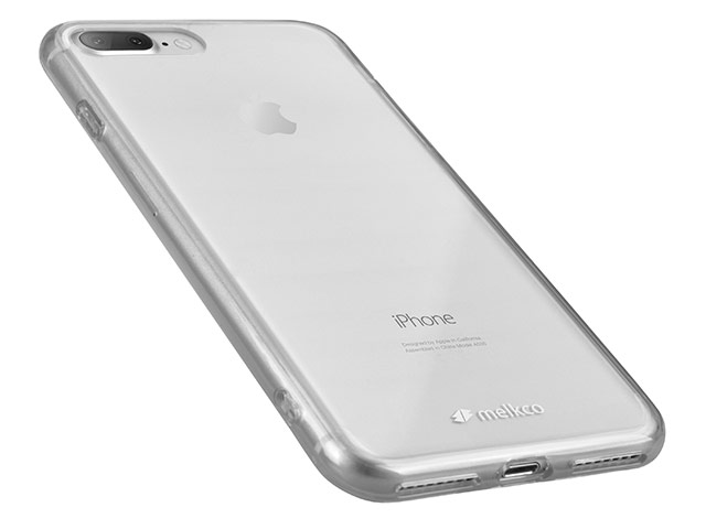 Чехол Melkco PolyUltima case для Apple iPhone 7 plus (прозрачный, гелевый)