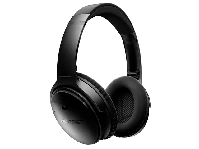 Наушники Bose QuietComfort 35 универсальные (беспроводные, черные, микрофон)