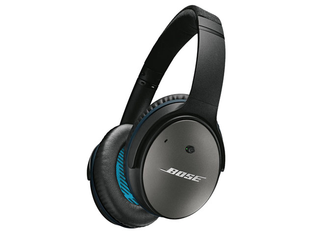 Наушники Bose QuietComfort 25 универсальные (беспроводные, черные, микрофон)