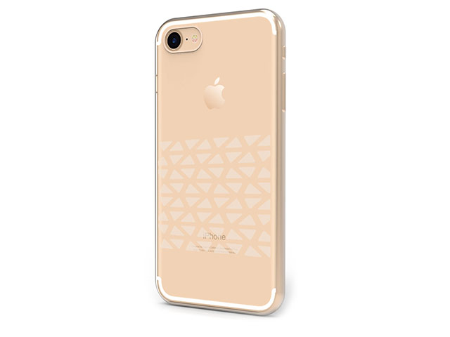 Чехол Azulo Waffle case для Apple iPhone 7 (золотистый, пластиковый)
