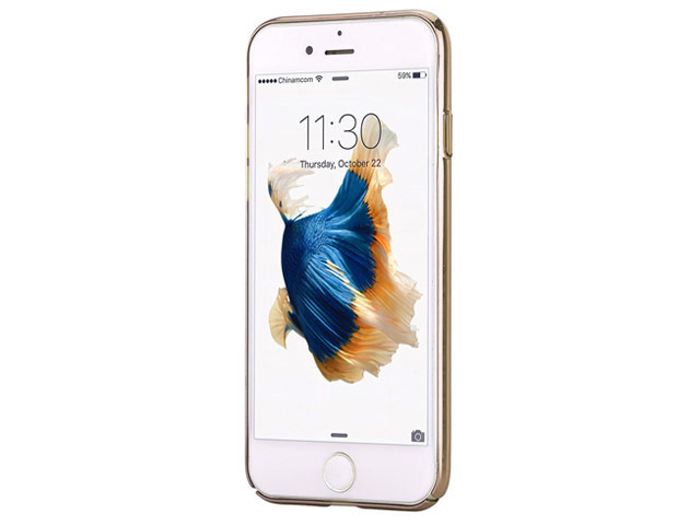 Чехол Azulo Star case для Apple iPhone 7 (золотистый, пластиковый)