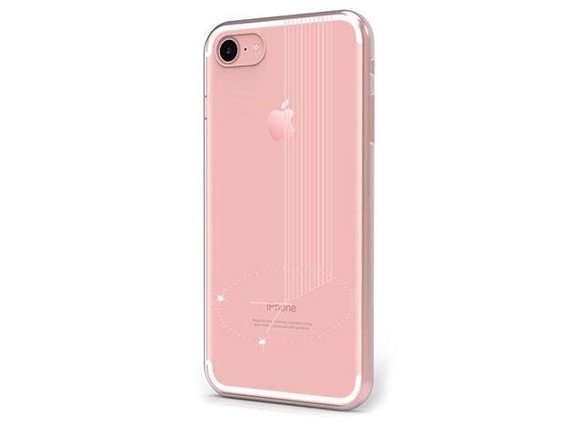 Чехол Azulo Eternal case для Apple iPhone 7 (розово-золотистый, пластиковый)
