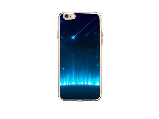 Чехол Azulo Fancy case для Apple iPhone 7 (Shooting Stars, гелевый)