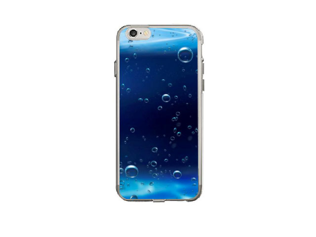 Чехол Azulo Fancy case для Apple iPhone 7 (Bubbles, гелевый)