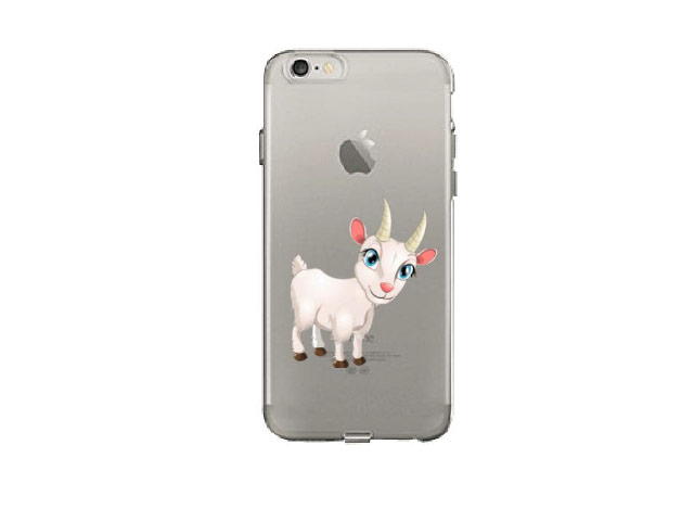 Чехол Azulo Fancy case для Apple iPhone 7 (Little Goat, гелевый)