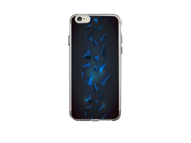 Чехол Azulo Fancy case для Apple iPhone 7 (Ice Shards, гелевый)