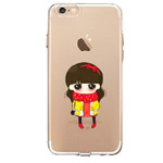 Чехол Azulo Fancy case для Apple iPhone 7 (Little Girl, гелевый)