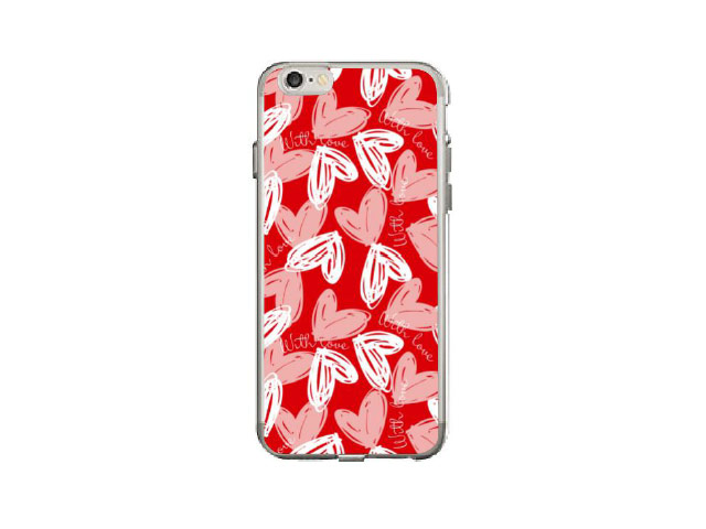 Чехол Azulo Fancy case для Apple iPhone 7 (With Love, гелевый)