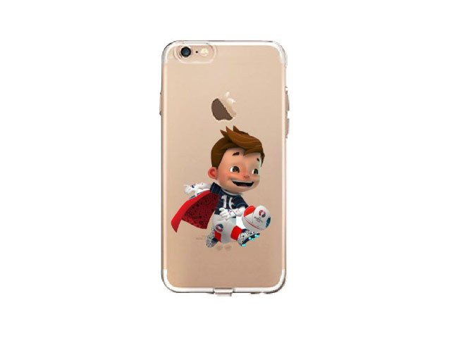 Чехол Azulo Fancy case для Apple iPhone 7 (Football Boy, гелевый)