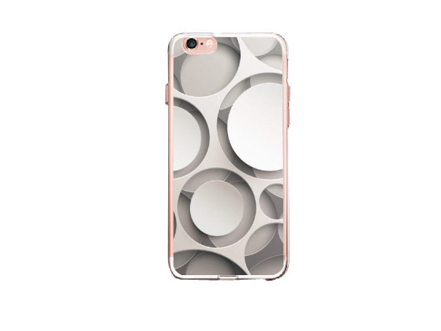 Чехол Azulo Fancy case для Apple iPhone 7 (Spheres, гелевый)