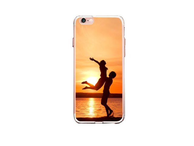 Чехол Azulo Fancy case для Apple iPhone 7 (Hugs at Sunset, гелевый)