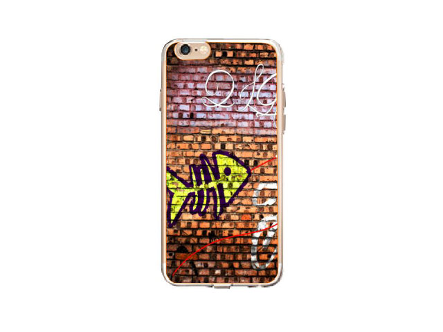 Чехол Azulo Fancy case для Apple iPhone 7 (Graffiti on Wall, гелевый)