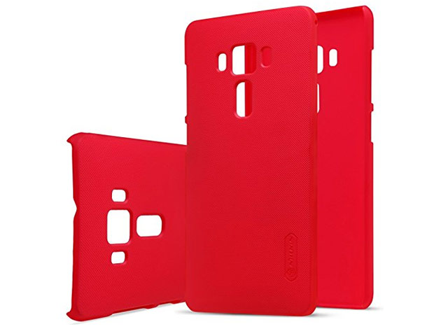 Чехол Nillkin Hard case для Asus Zenfone 3 Deluxe ZS570KL (красный, пластиковый)