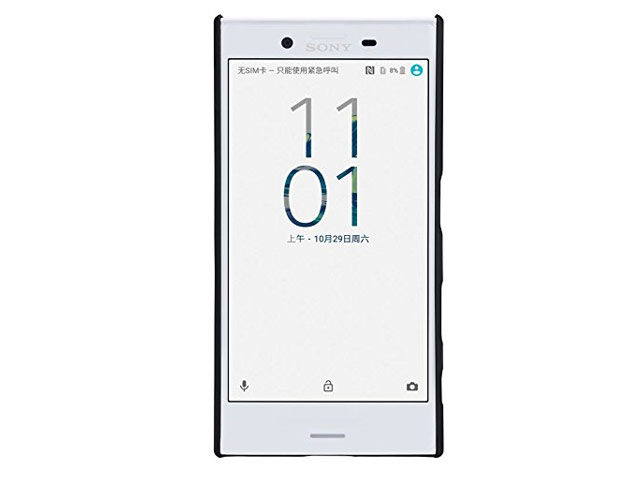 Чехол Nillkin Hard case для Sony Xperia X compact (черный, пластиковый)