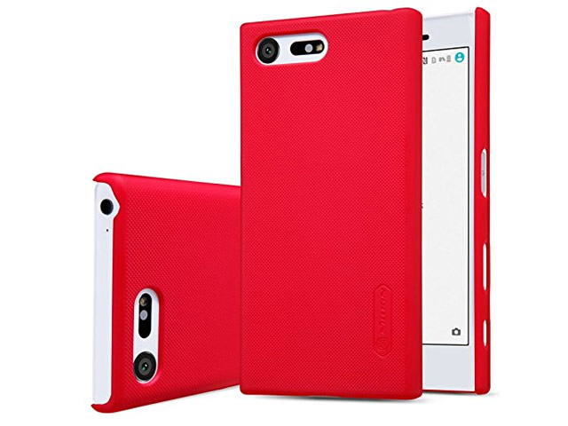 Чехол Nillkin Hard case для Sony Xperia X compact (красный, пластиковый)