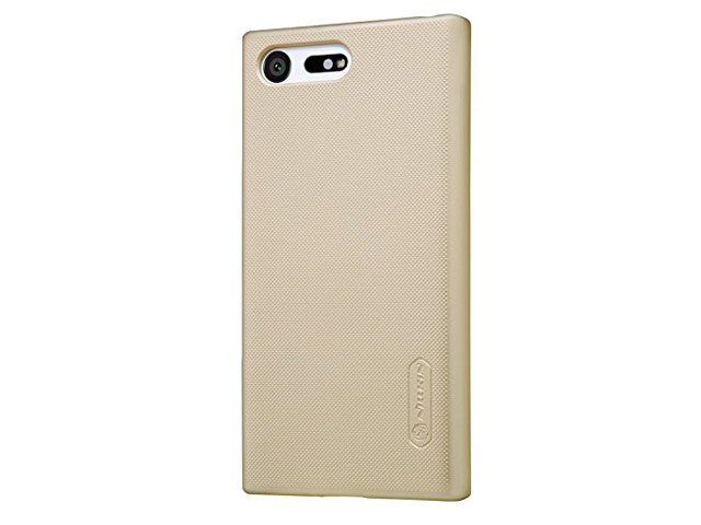 Чехол Nillkin Hard case для Sony Xperia X compact (золотистый, пластиковый)