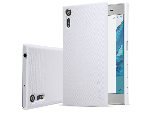 Чехол Nillkin Hard case для Sony Xperia XZ (белый, пластиковый)