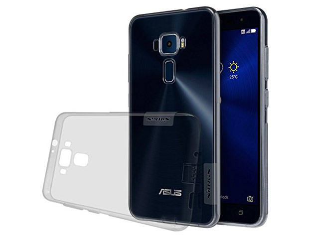 Чехол Nillkin Nature case для Asus Zenfone 3 Deluxe ZS570KL (серый, гелевый)