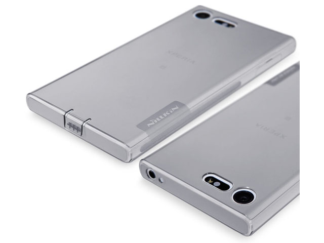 Чехол Nillkin Nature case для Sony Xperia X compact (серый, гелевый)