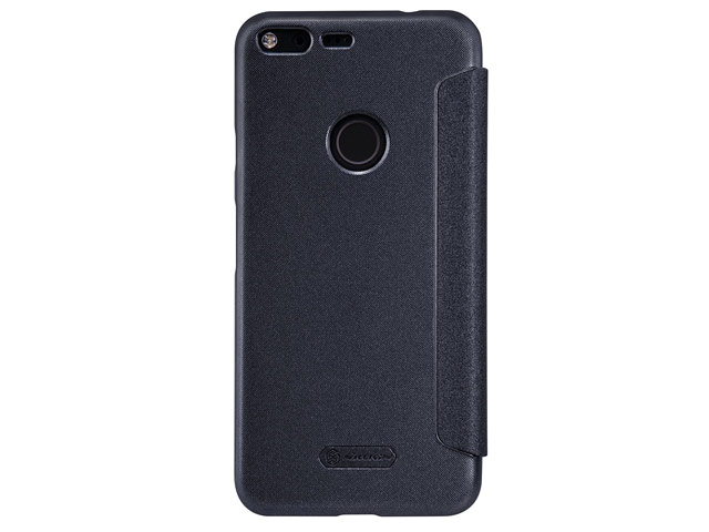 Чехол Nillkin Sparkle Leather Case для Google Pixel XL (темно-серый, винилискожа)