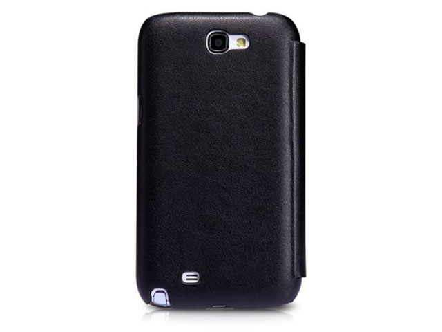 Чехол Nillkin Side leather case для Samsung Galaxy Note 2 N7100 (черный, кожанный)