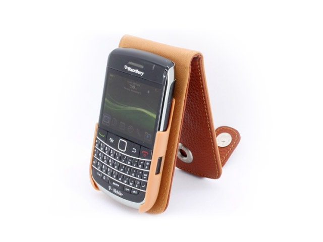 Чехол YooBao Slim case для BlackBerry Bold 9700 (кожанный, коричневый)