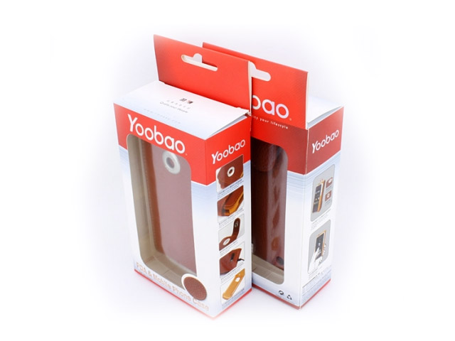 Чехол YooBao Slim case для BlackBerry Bold 9700 (кожанный, коричневый)