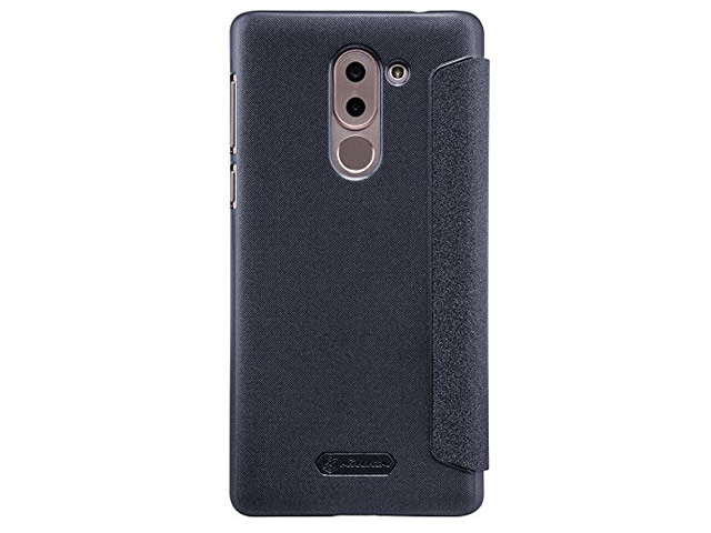Чехол Nillkin Sparkle Leather Case для Huawei Honor 6X (темно-серый, винилискожа)