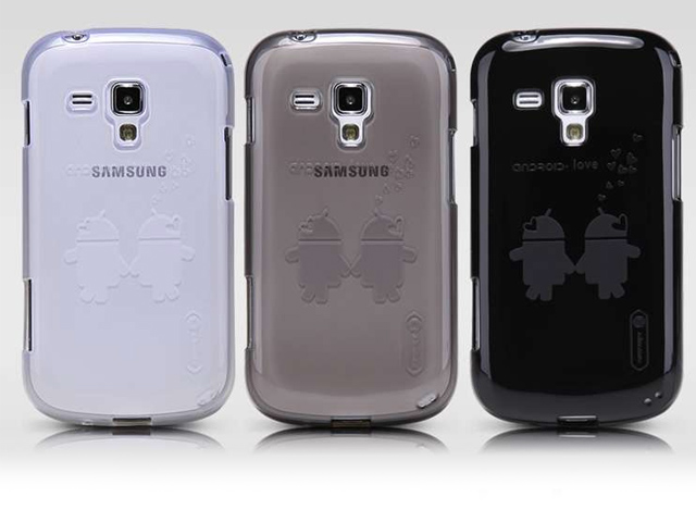 Чехол Nillkin Soft case для Samsung Galaxy S Duos S7562 (гелевый, черный)
