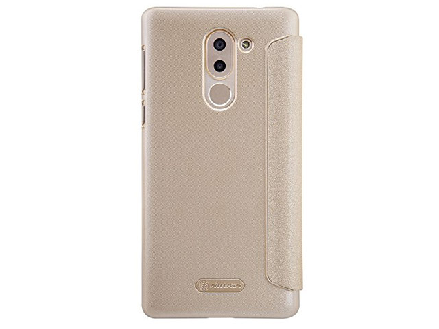 Чехол Nillkin Sparkle Leather Case для Huawei Honor 6X (золотистый, винилискожа)