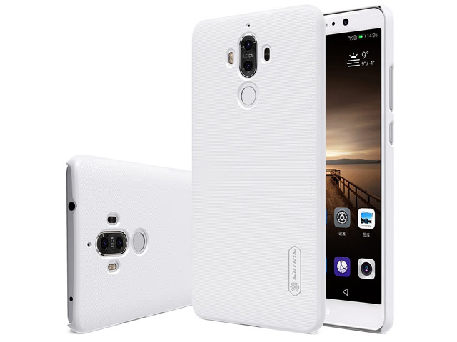 Чехол Nillkin Hard case для Huawei Mate 9 (белый, пластиковый)