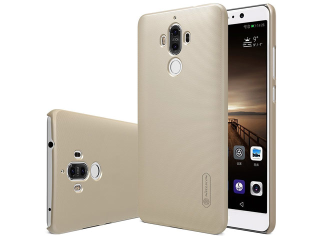 Чехол Nillkin Hard case для Huawei Mate 9 (золотистый, пластиковый)