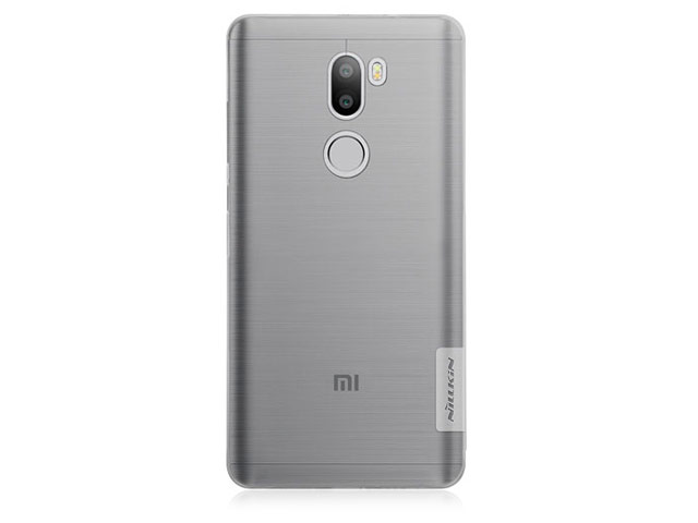 Чехол Nillkin Nature case для Xiaomi Mi 5s plus (серый, гелевый)