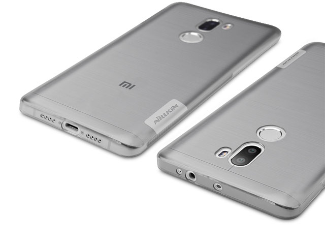 Чехол Nillkin Nature case для Xiaomi Mi 5s plus (серый, гелевый)
