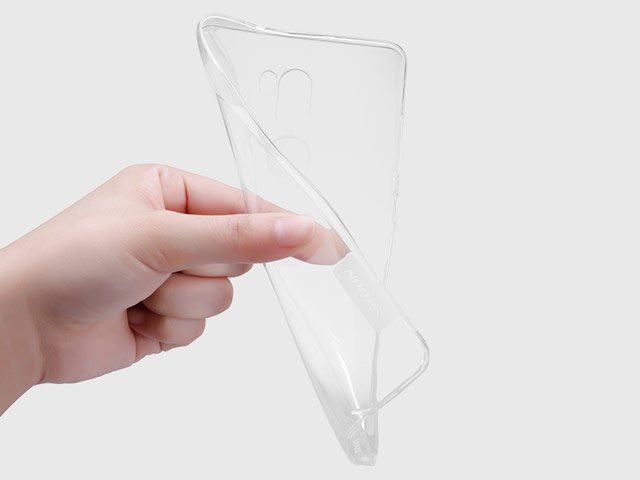 Чехол Nillkin Nature case для Xiaomi Mi 5s plus (серый, гелевый)