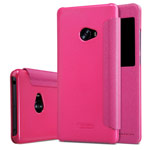 Чехол Nillkin Sparkle Leather Case для Xiaomi Mi Note 2 (розовый, винилискожа)