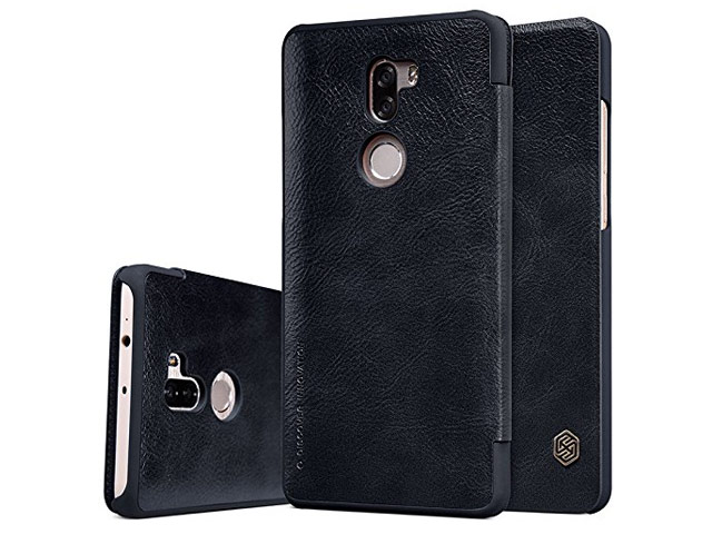 Чехол Nillkin Qin leather case для Xiaomi Mi 5s plus (черный, кожаный)