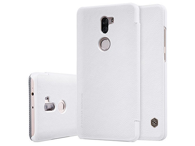 Чехол Nillkin Qin leather case для Xiaomi Mi 5s plus (белый, кожаный)