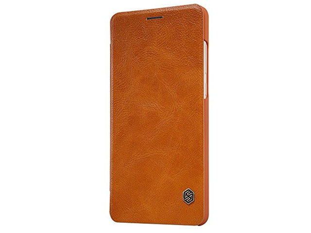 Чехол Nillkin Qin leather case для Xiaomi Mi 5s plus (коричневый, кожаный)
