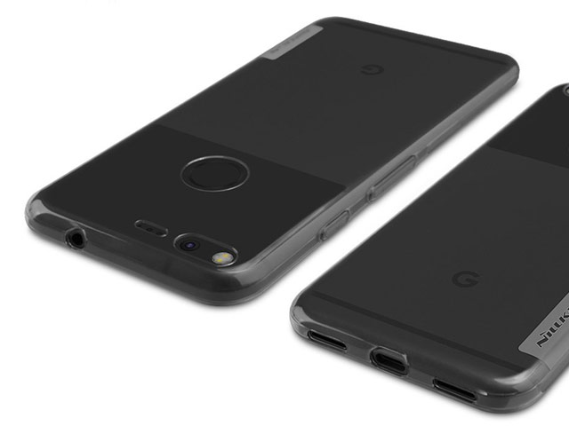 Чехол Nillkin Nature case для Google Pixel XL (серый, гелевый)