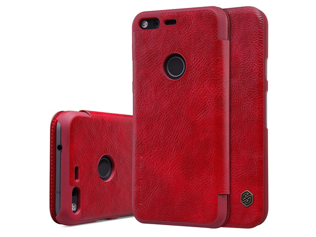 Чехол Nillkin Qin leather case для Google Pixel XL (красный, кожаный)