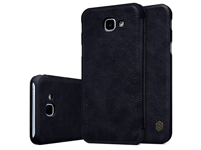 Чехол Nillkin Qin leather case для Samsung Galaxy A8 2016 (черный, кожаный)