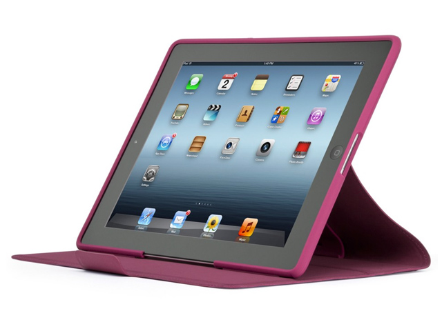 Чехол Speck MagFolio для Apple iPad 2/new iPad (фиолетовый, кожанный)